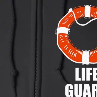 Lifebuoy Lifeguard Swimming Float Full Zip Hoodie