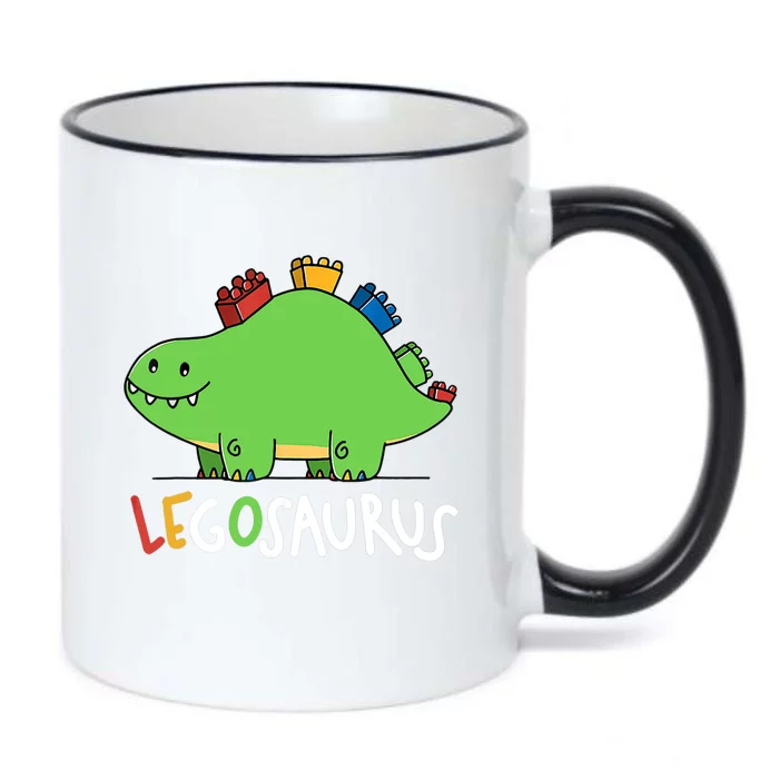 Legosaurus Legos Saurus Black Color Changing Mug