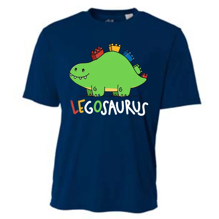 Legosaurus Legos Saurus Cooling Performance Crew T-Shirt