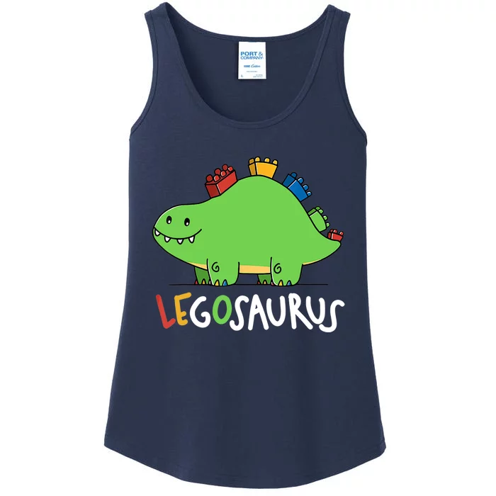 Legosaurus Legos Saurus Ladies Essential Tank