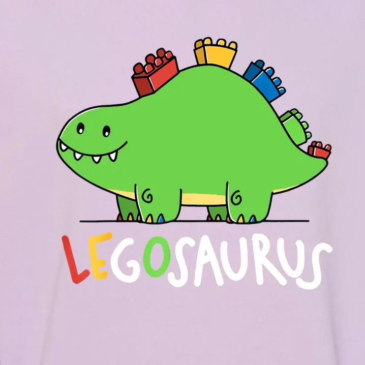 Legosaurus Legos Saurus Garment-Dyed Sweatshirt