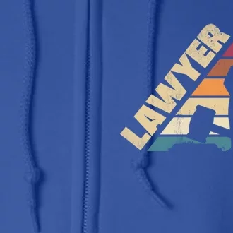 Lawyer Law Student Gift Full Zip Hoodie