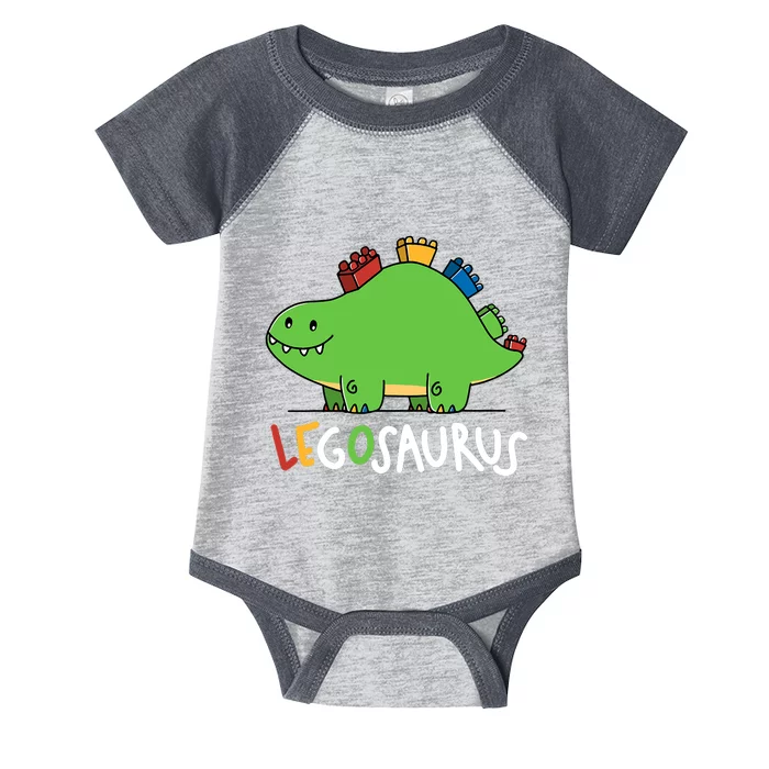 Legosaurus Legos Saurus Infant Baby Jersey Bodysuit