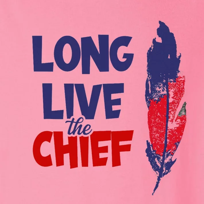 Long Live The Chief Wahoo Cleveland Baseball Toddler Long Sleeve Shirt