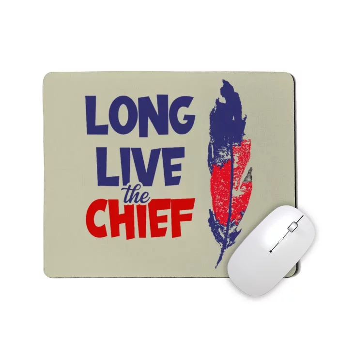 Long Live The Chief Wahoo Cleveland Baseball Mousepad