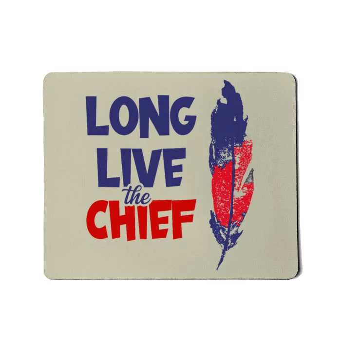 Long Live The Chief Wahoo Cleveland Baseball Mousepad