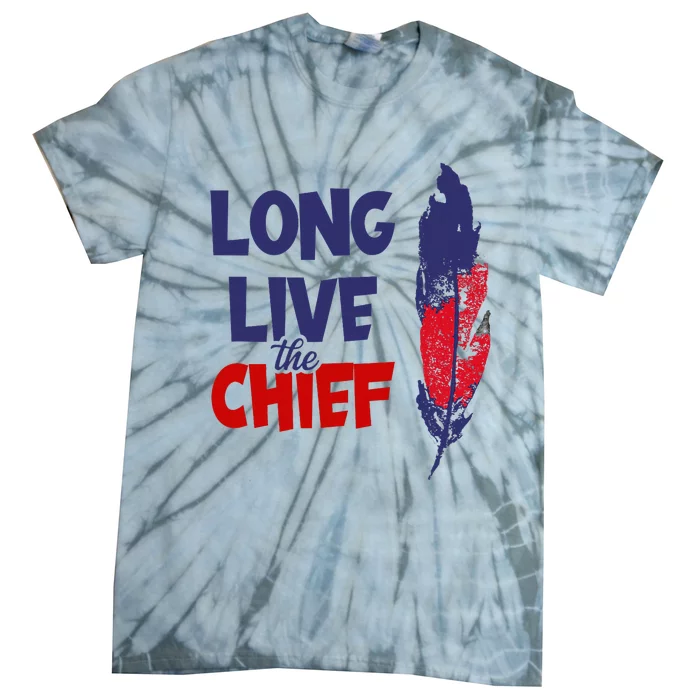 Long Live The Chief Wahoo Cleveland Baseball Tie-Dye T-Shirt