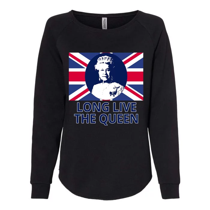 Long Live The Queen Elizabeth Womens California Wash Sweatshirt