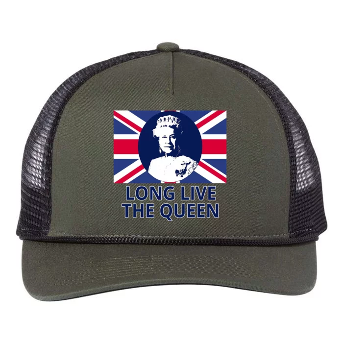 Long Live The Queen Elizabeth Retro Rope Trucker Hat Cap