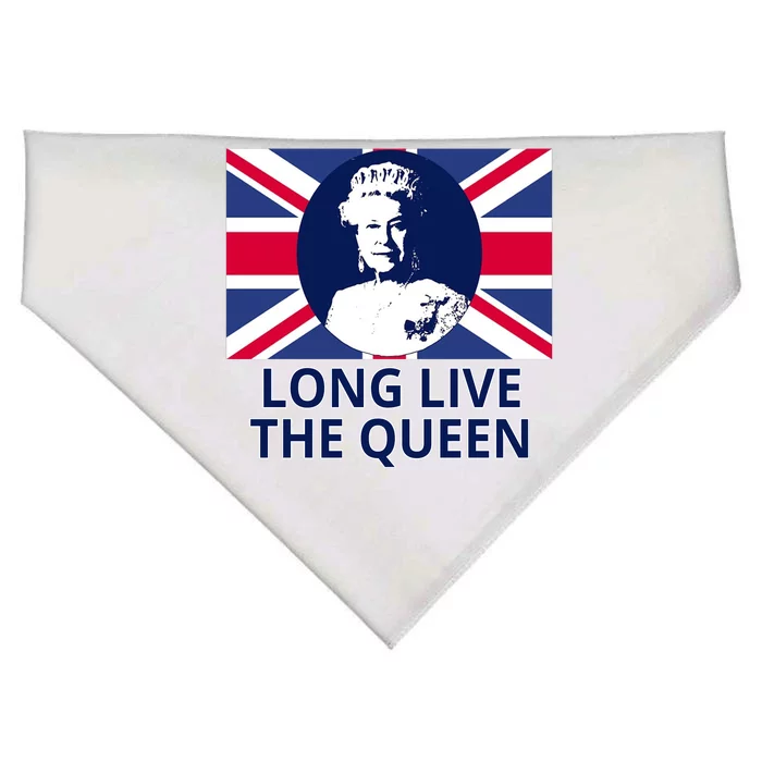 Long Live The Queen Elizabeth USA-Made Doggie Bandana