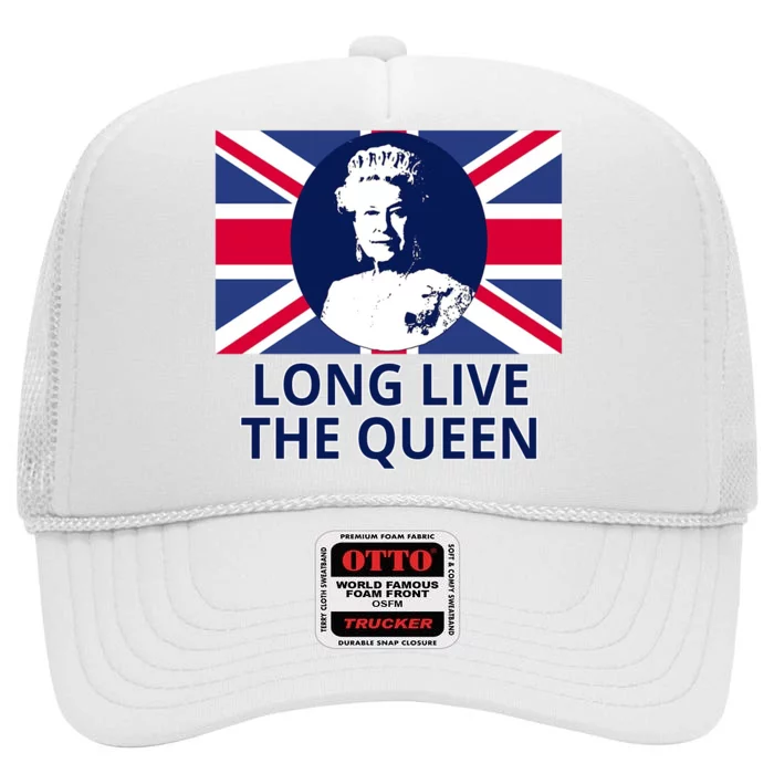 Long Live The Queen Elizabeth High Crown Mesh Trucker Hat