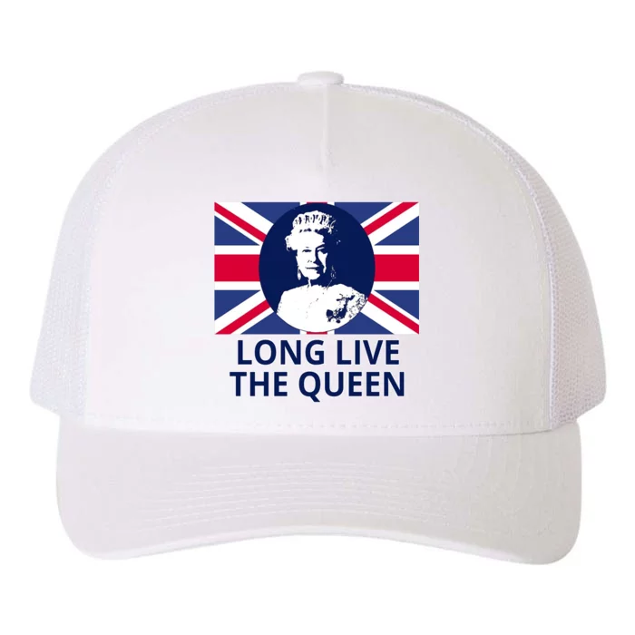 Long Live The Queen Elizabeth Yupoong Adult 5-Panel Trucker Hat