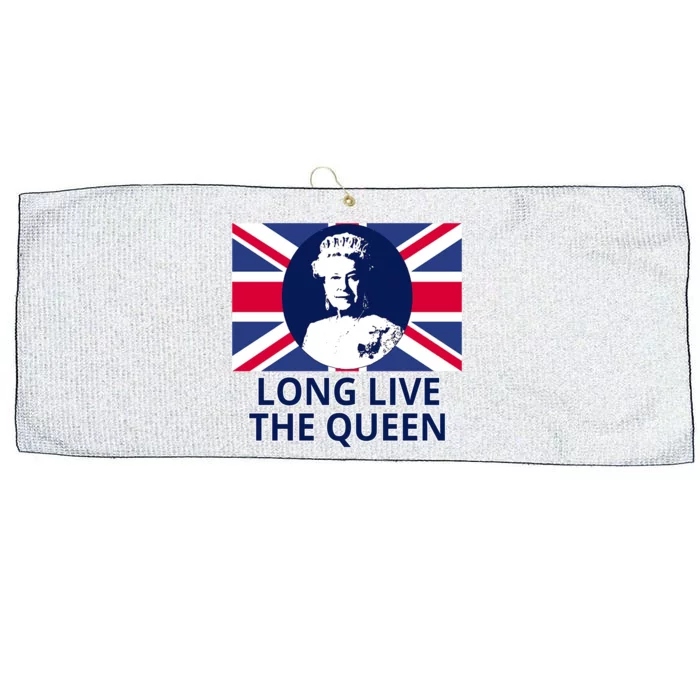 Long Live The Queen Elizabeth Large Microfiber Waffle Golf Towel