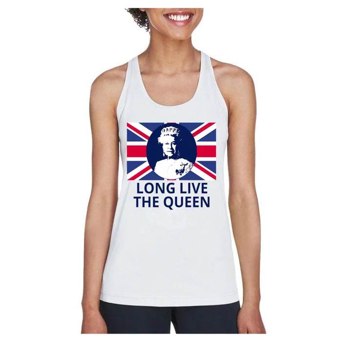 Long Live The Queen Elizabeth Women's Racerback Tank