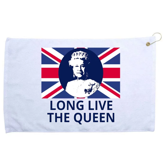 Long Live The Queen Elizabeth Grommeted Golf Towel