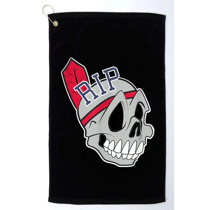 Long Live The Chief Cleveland Baseball Platinum Collection Golf Towel