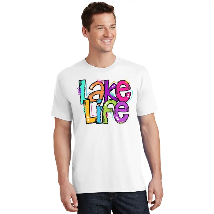 Lake Life Travel Lover Adventurer Lake Life Wildlife Vacation T-Shirt