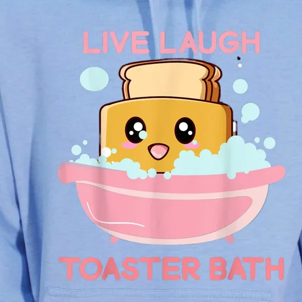 Live Laugh Toaster Bath Unisex Surf Hoodie