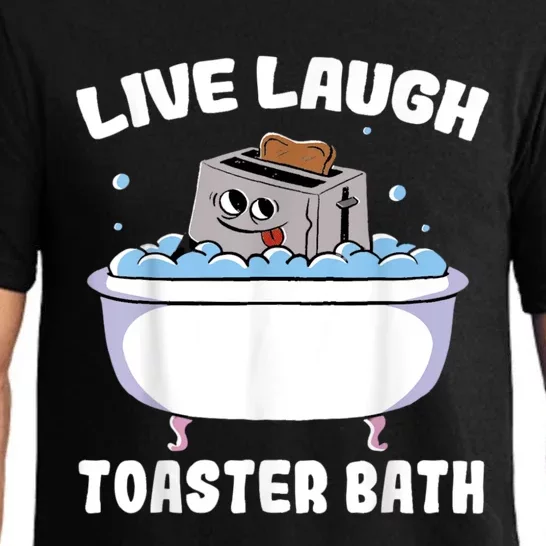 Live Laugh Toaster Bath Pajama Set