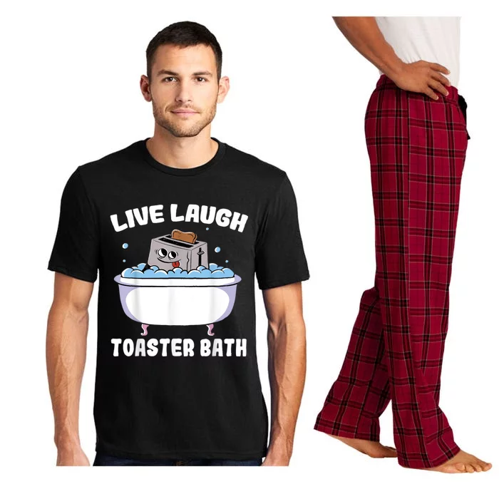 Live Laugh Toaster Bath Pajama Set