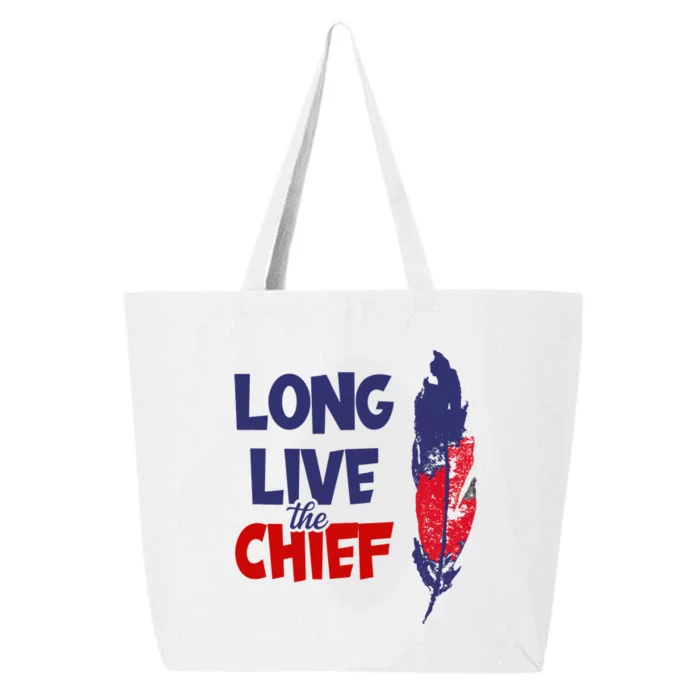 Long Live The Chief Wahoo Cleveland Baseball 25L Jumbo Tote