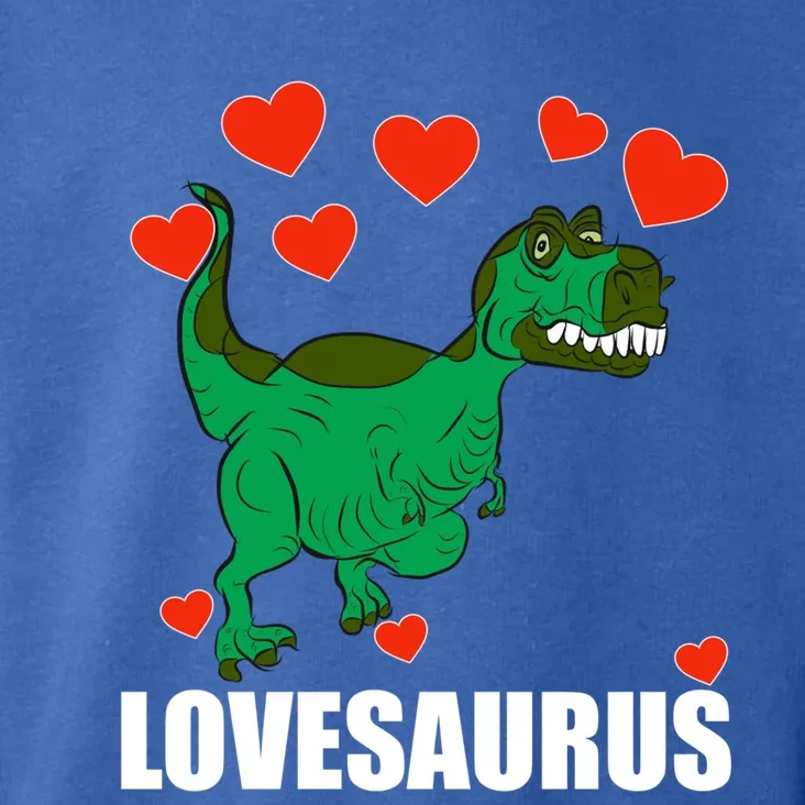 Lovesaurus Love Tgiftrex Dinosaur Heart Valentine's Day Gift Toddler Hoodie