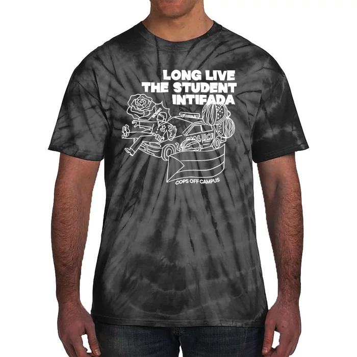 Long Live The Student Intifada Tie-Dye T-Shirt