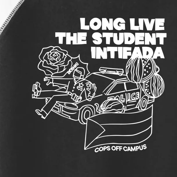 Long Live The Student Intifada Toddler Fine Jersey T-Shirt