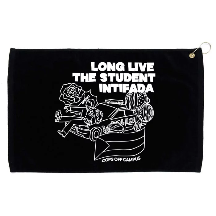 Long Live The Student Intifada Grommeted Golf Towel