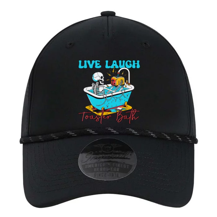 Live Laugh Toaster Bath Skeleton Design Performance The Dyno Cap