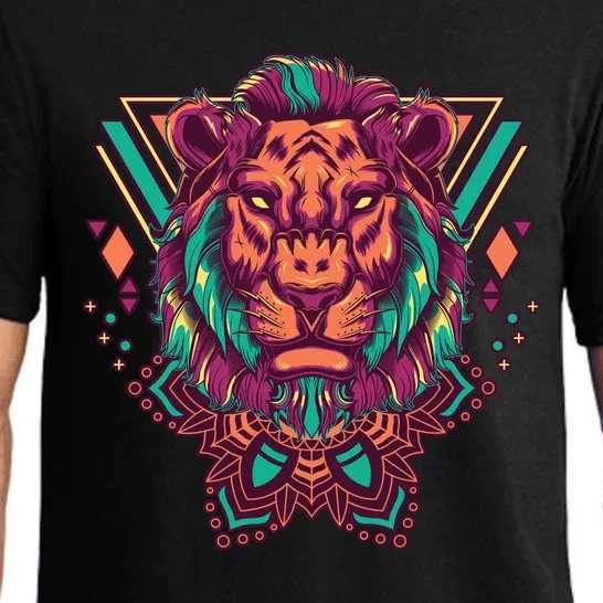 Leo Lion Tribal Pajama Set