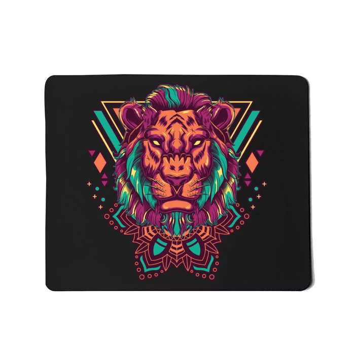 Leo Lion Tribal Mousepad