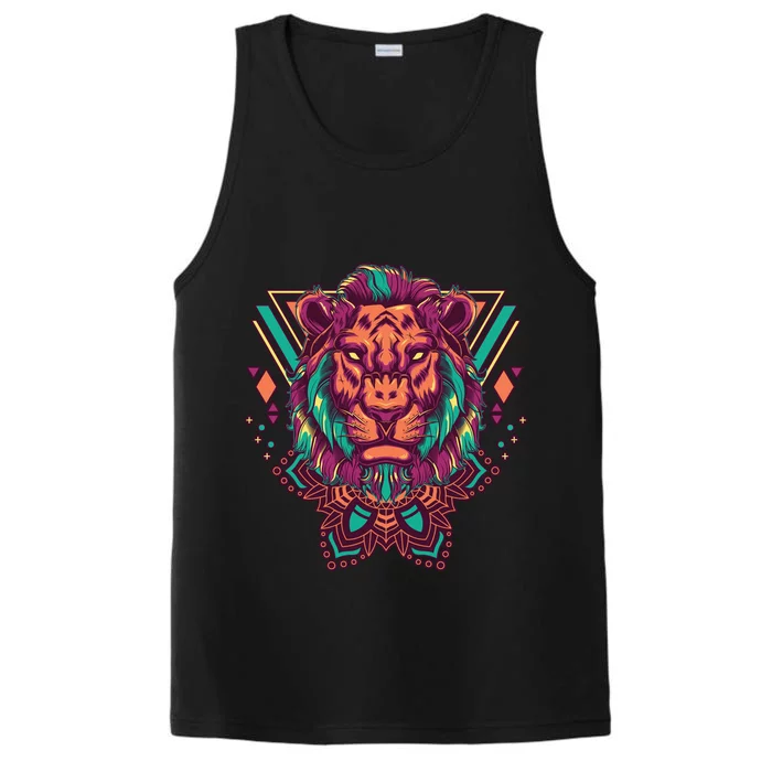 Leo Lion Tribal Performance Tank