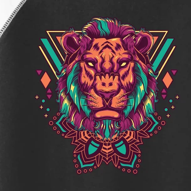 Leo Lion Tribal Toddler Fine Jersey T-Shirt