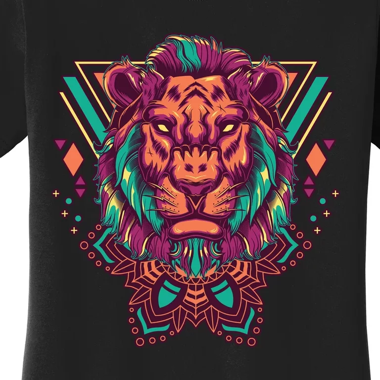 Leo Lion Tribal Women's T-Shirt