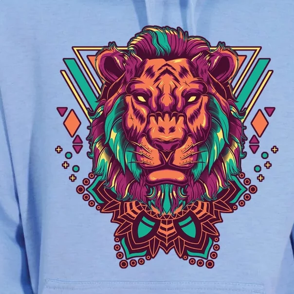 Leo Lion Tribal Unisex Surf Hoodie