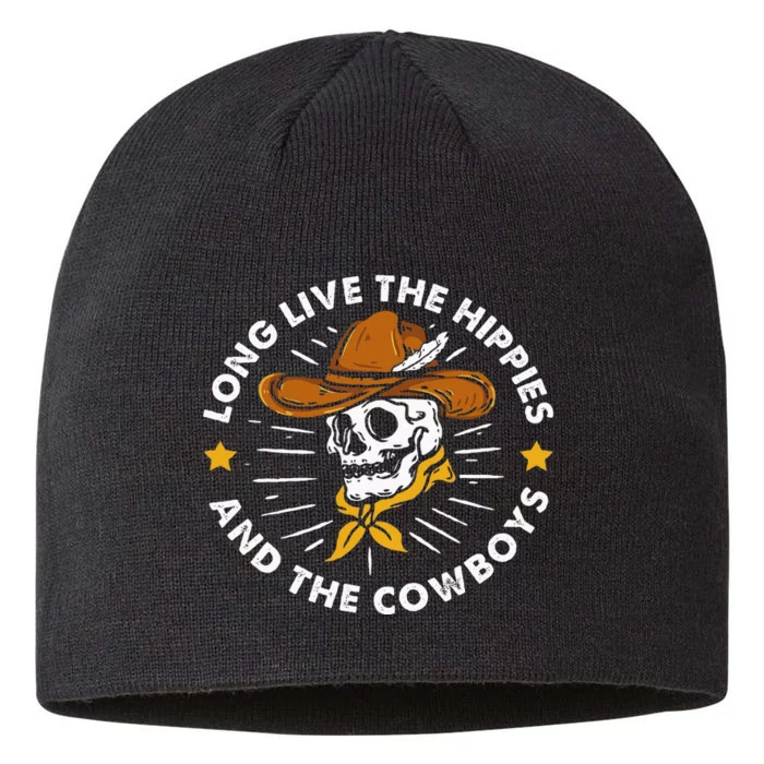 Long Live The Hippies And The Cowboys 8 1/2in Sustainable Knit Beanie