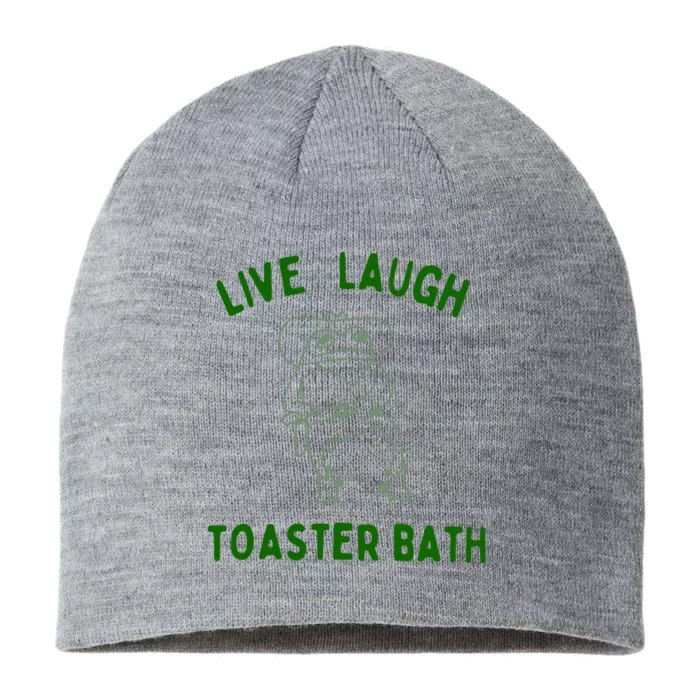 Live Laugh Toaster Bath 8 1/2in Sustainable Knit Beanie