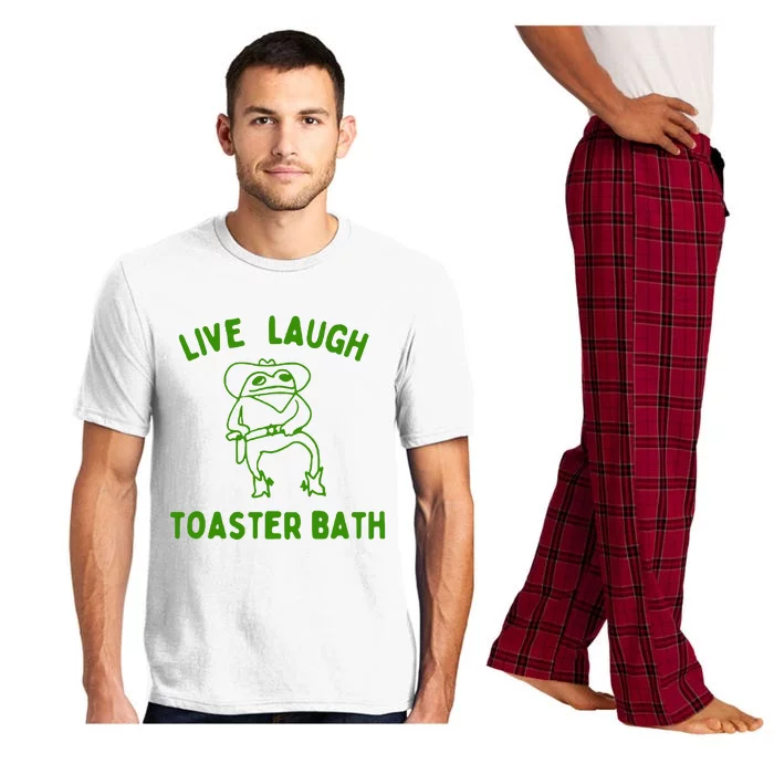 Live Laugh Toaster Bath Pajama Set