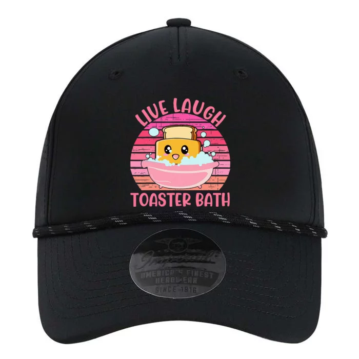 Live Laugh Toaster Bath Apparel Performance The Dyno Cap