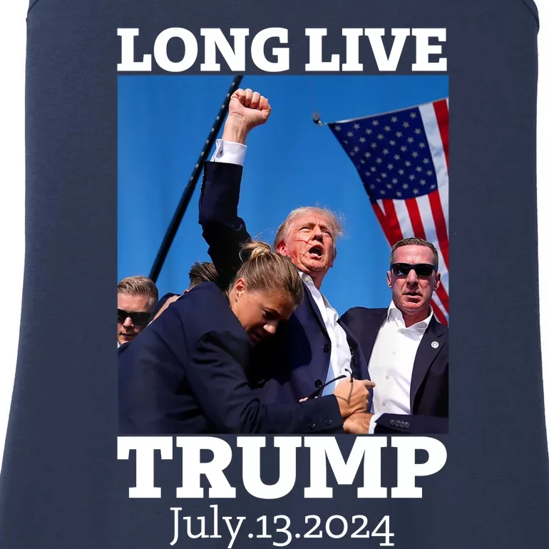 Long Live Trump July 13 2024 Ladies Essential Tank