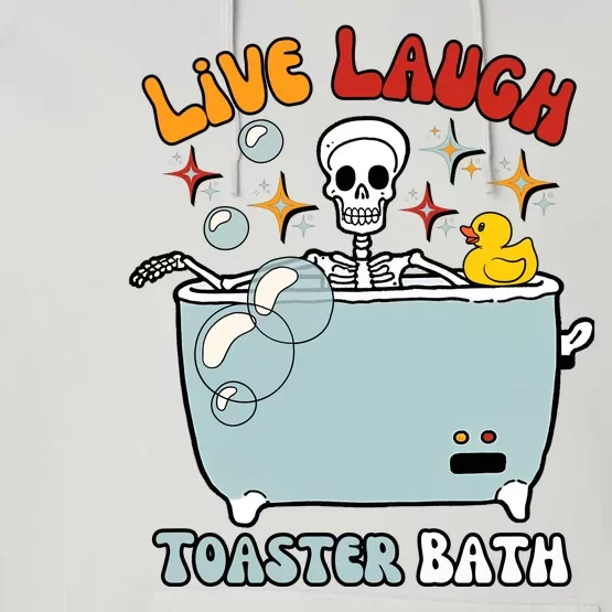 Live Laugh Toaster Bath Performance Fleece Hoodie