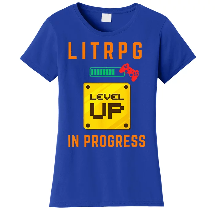 LitRPG Level Up Gaming Women's T-Shirt