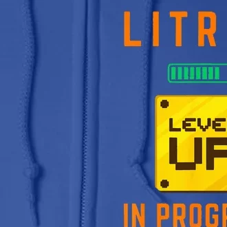 LitRPG Level Up Gaming Full Zip Hoodie