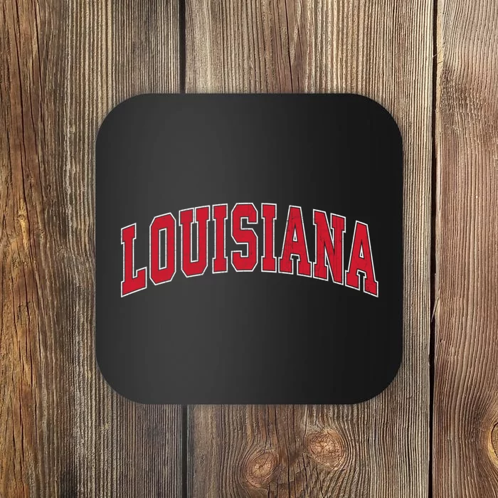 Louisiana La Vintage Athletic Sports Coaster