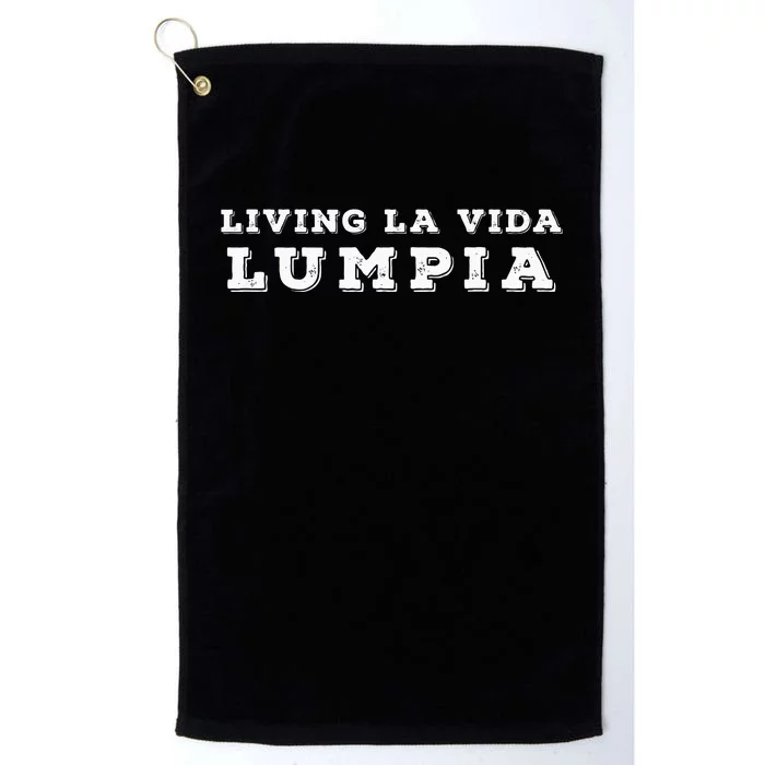 Living La Vida Lumpia Platinum Collection Golf Towel