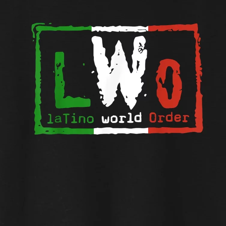 LWO Latino World Order Women's Crop Top Tee