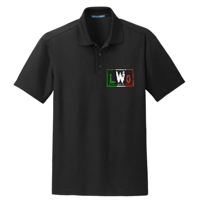 LWO Latino World Order Dry Zone Grid Performance Polo