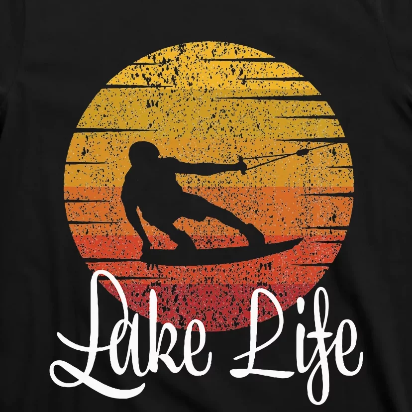 Lake Life Wakeboard Gift Wakeboarding Wakeboarder T-Shirt