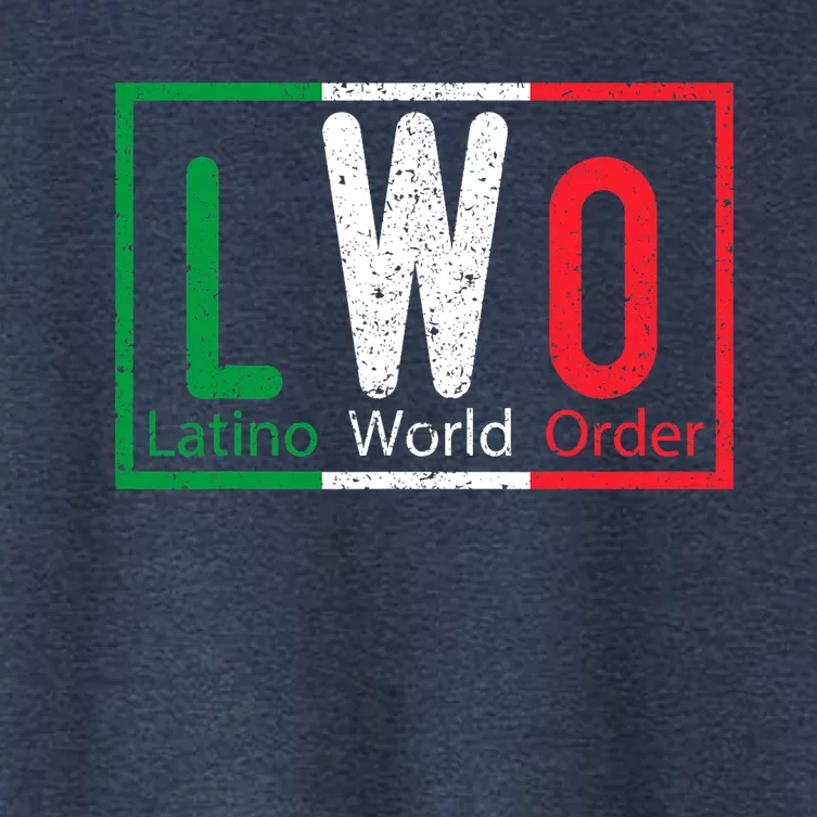 LWO Latino World Order Women's Crop Top Tee